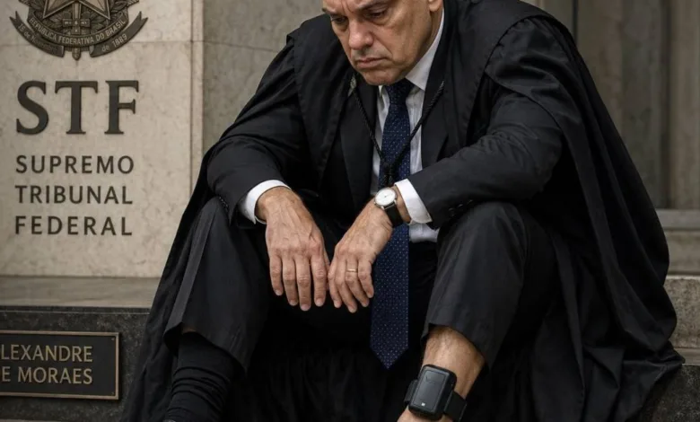 Ministro Alexandre de Moraes em sessão do STF
