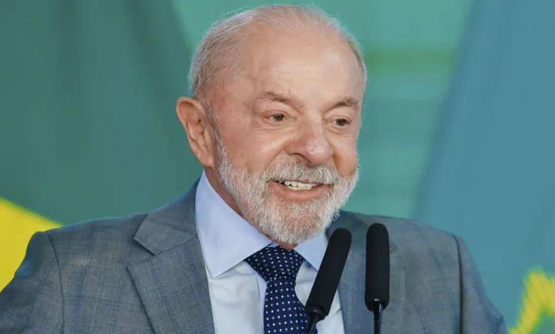 O presidente Luiz Inácio Lula da Silva em evento oficial.