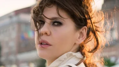 A atriz Bárbara Paz em evento público