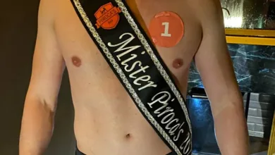 Participantes do concurso Mister Pirocas 2026