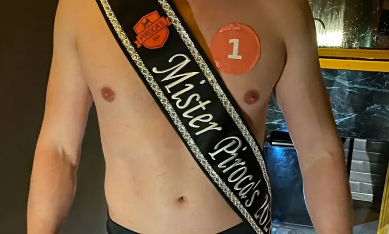 Participantes do concurso Mister Pirocas 2026