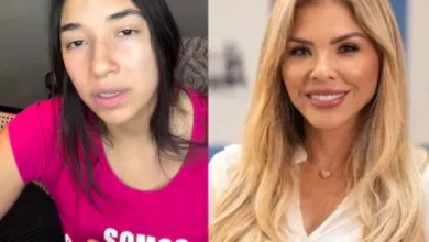Verônica Costa e sua filha Jeniffer Costa