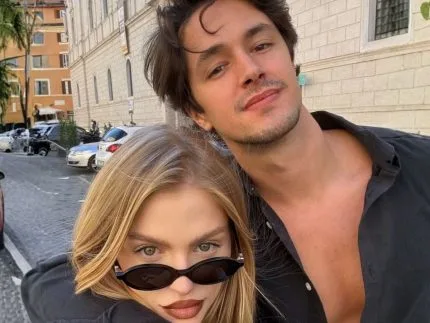Luísa Sonza e seu noivo Luís Ribeirinho