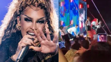 Gloria Groove em apresentação ao vivo