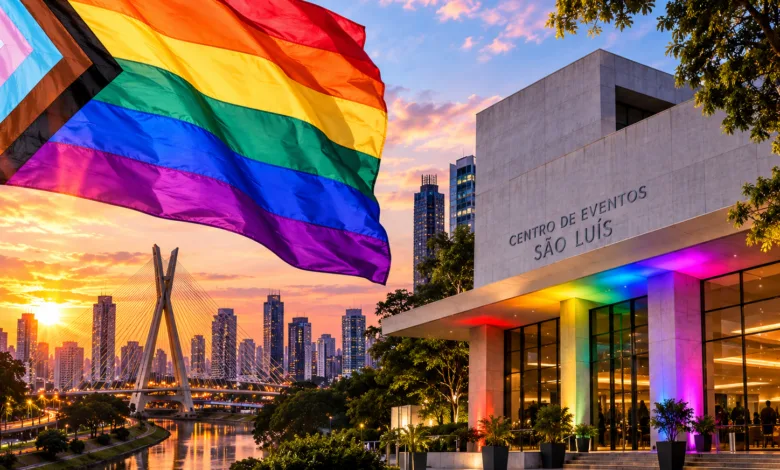 Centro de eventos em São Paulo sede da Conferência Internacional da Diversidade