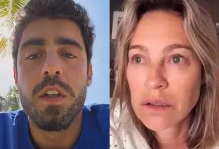 Pedro Scooby e Luana Piovani em fotos separadas