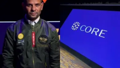 Médico Gabriel Almeida em evento