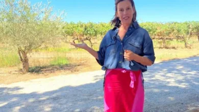 A jornalista Marianne Piemonte em programa especial sobre o Alentejo