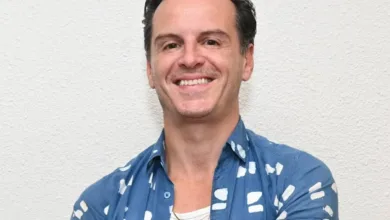 O ator Andrew Scott em evento cinematográfico