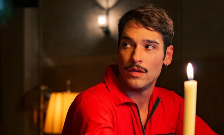 Bruno Fagundes em cena do curta-metragem Autor Desconhecido