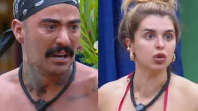 Mayk Leão e Mônica Fonseca em A Fazenda 18