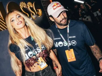 Pedro Scooby e Cíntia Dicker juntos