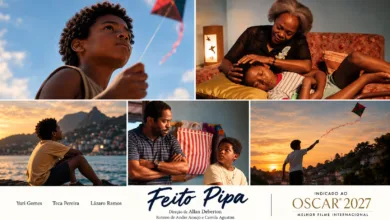 Capa e cenas do filme Feito Pipa
