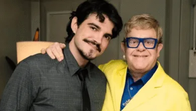 Jão e Elton John juntos após encontro no Rock in Rio