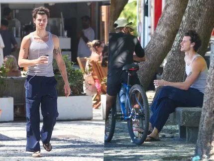 Shawn Mendes passeando pelo Rio de Janeiro