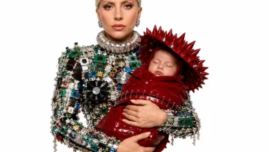 Ilustração inspirada em Lady Gaga com inteligência artificial