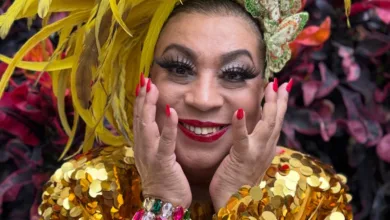 Maria Alcina em apresentação musical