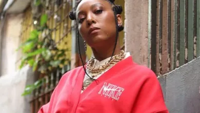 Negra Li desfilando no Metrópoles Catwalk