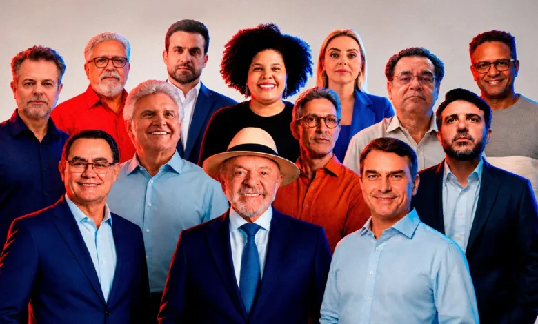 Artes visuais representando propostas de presidenciáveis para a cultura