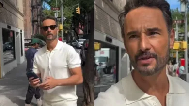 O ator brasileiro Rodrigo Santoro