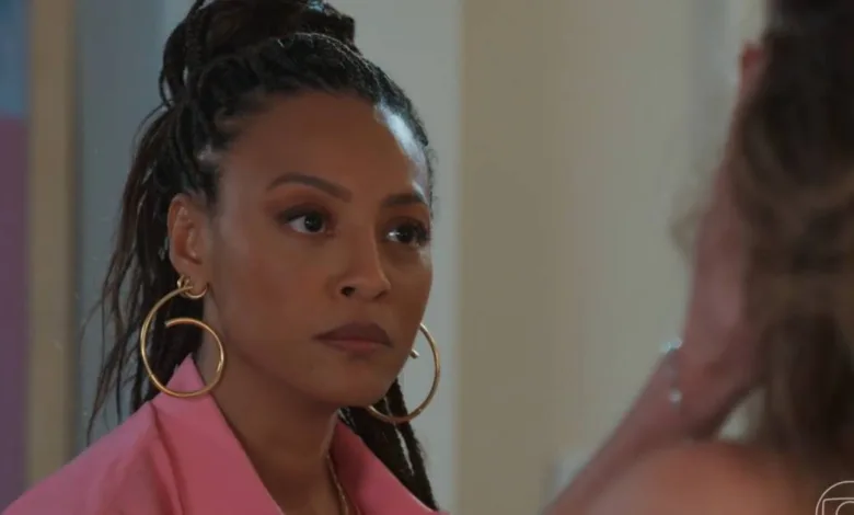 Sheron Menezzes caracterizada para a novela Por Você