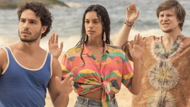 Elenco reunido para a divulgação do filme nacional Verão da Lata