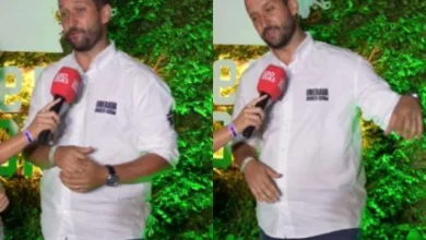 Álvaro Garnero durante o Uberaba Rodeo Show