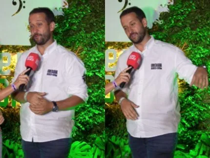 Álvaro Garnero durante o Uberaba Rodeo Show