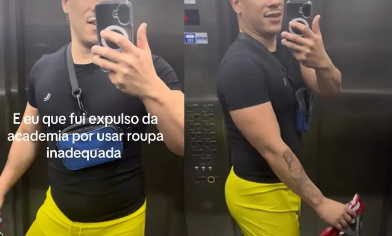 Homem relata caso de ameaça em academia nas redes sociais