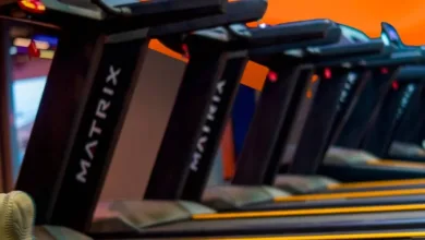 Fachada genérica de academia de ginástica